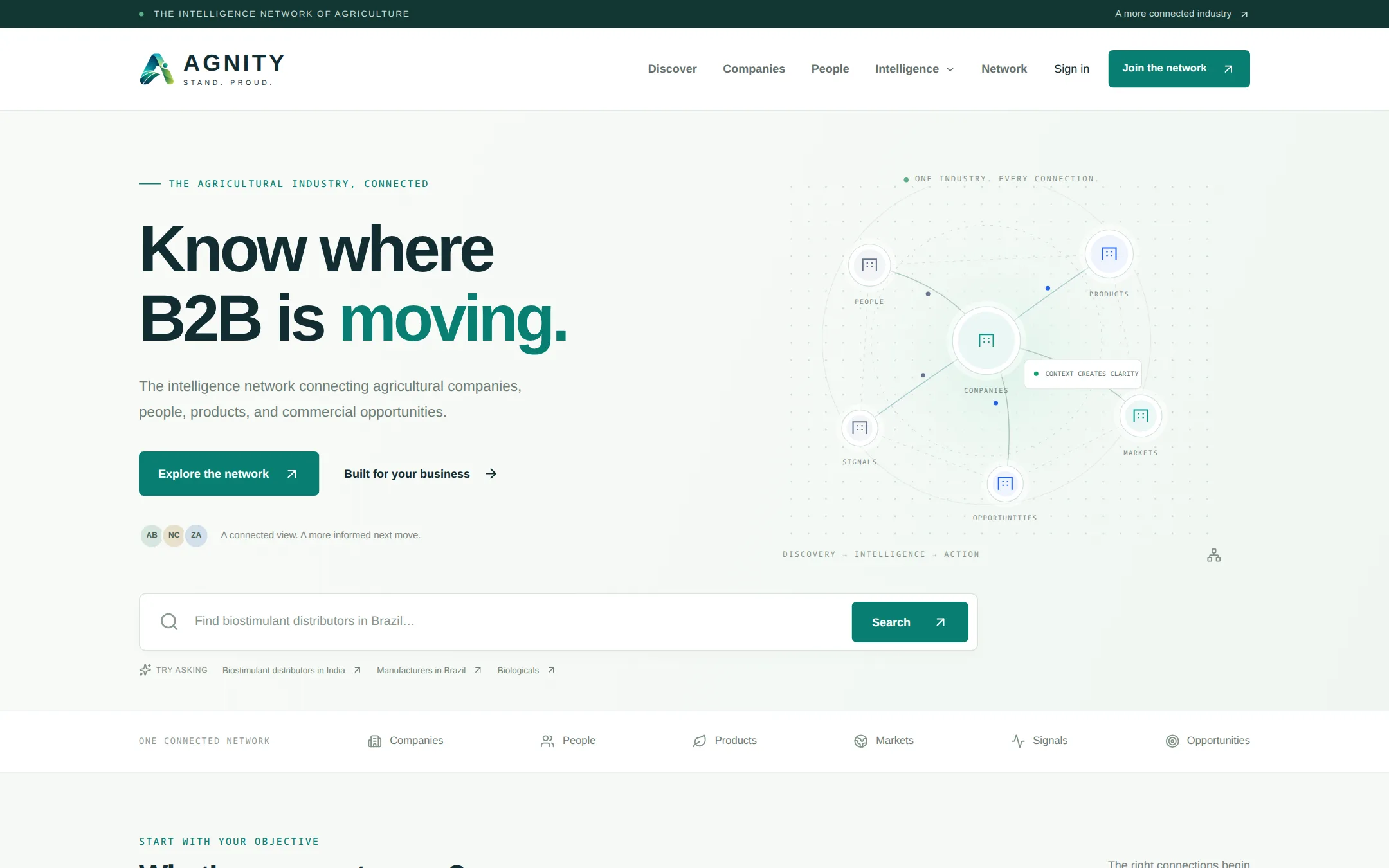 AGNITY interface preview